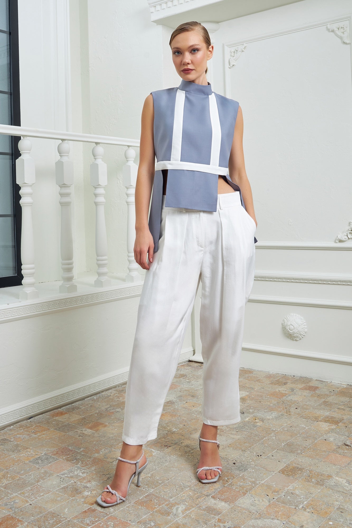 Parallel Pants - White