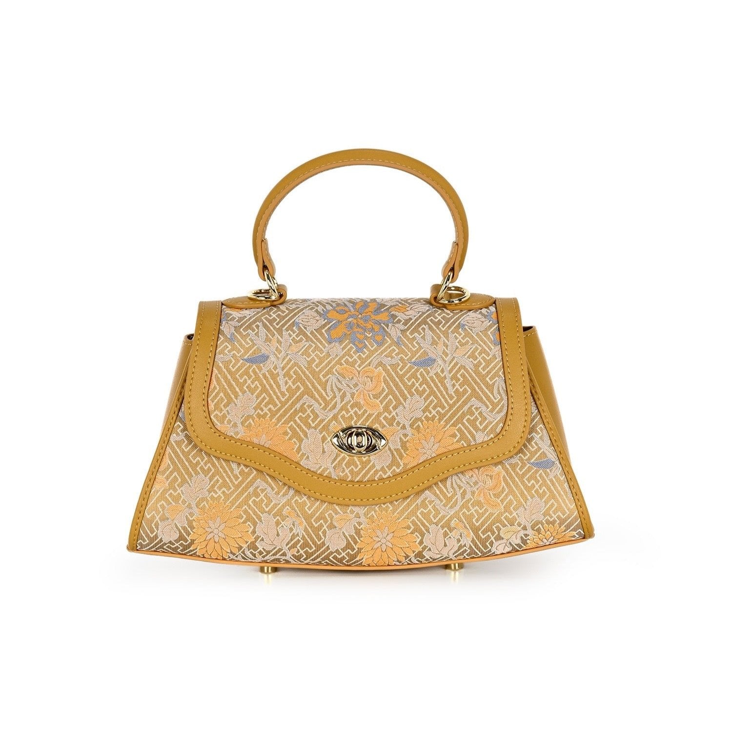 The Trapeze Silk Handbag