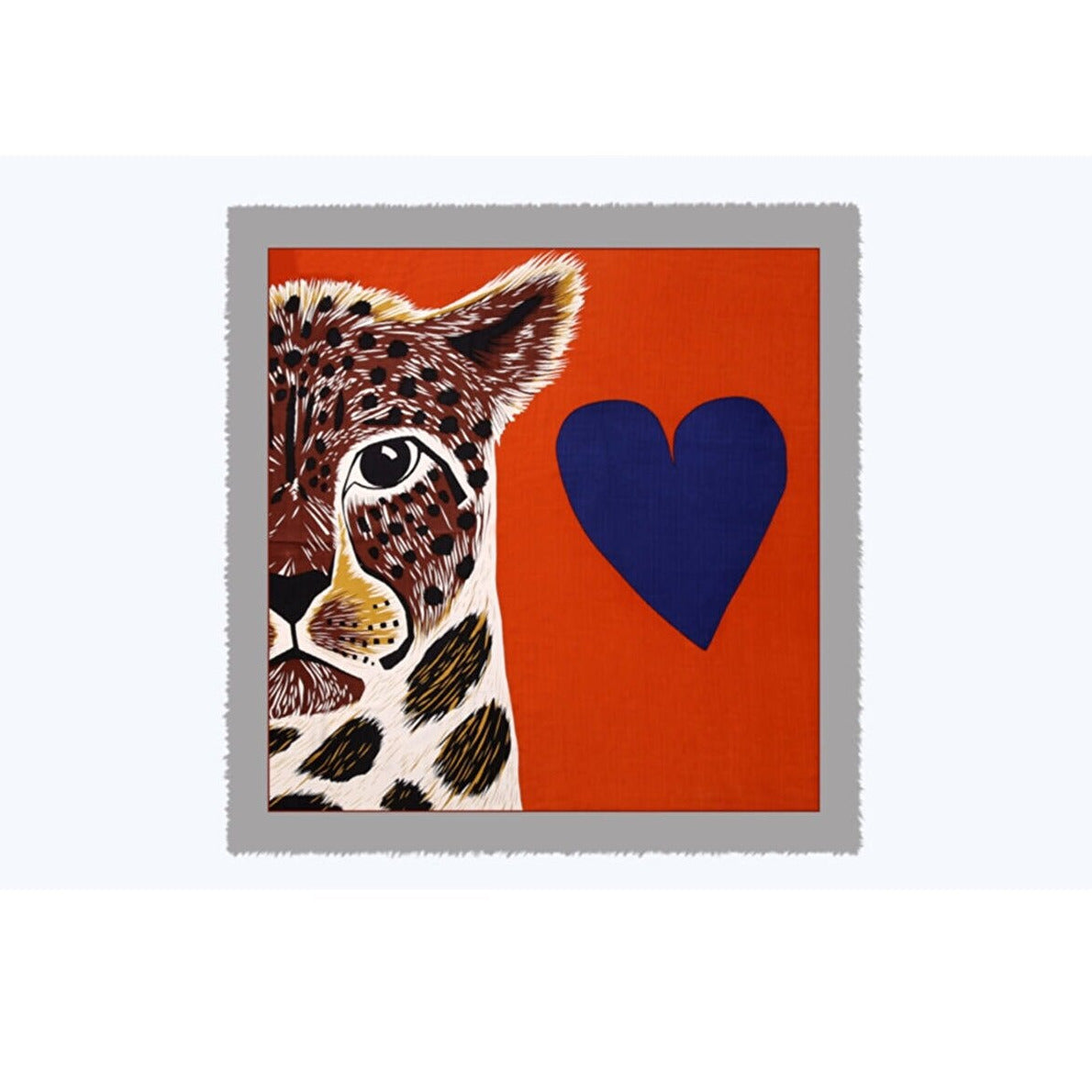 Silk-Mere Cheetah Square Print - Cheetah Love