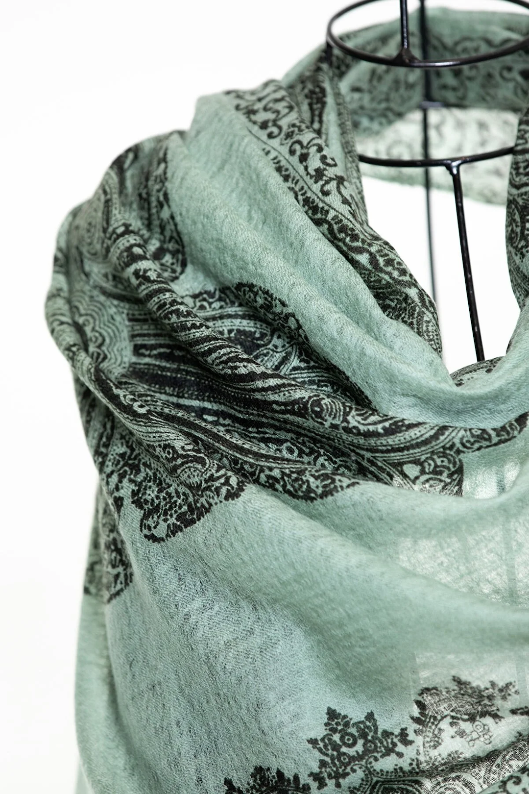 Desert Dwellers Baby Cashmere Shawl - Laurel Green